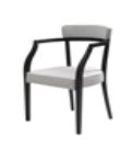 стул с подлокотниками melis-98a / mc1009 (dining chair) в Благовещенске