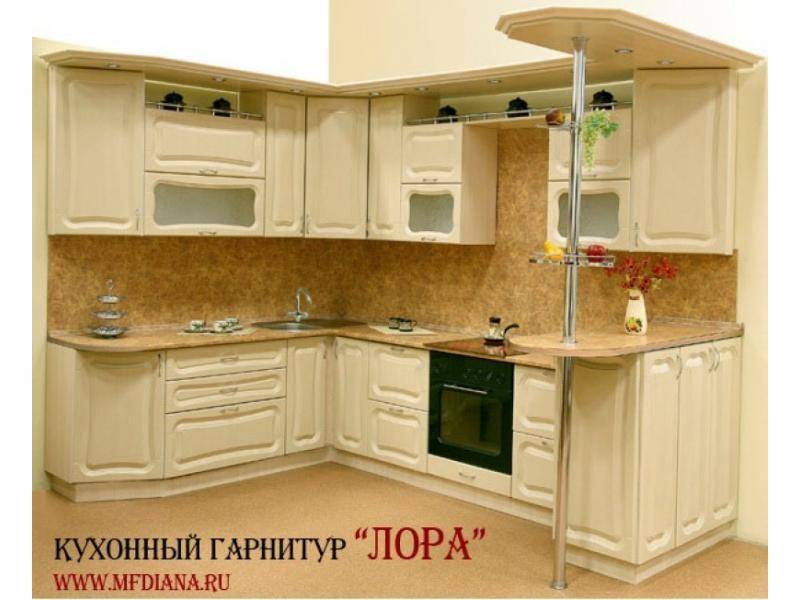 кухня угловая лора в Благовещенске