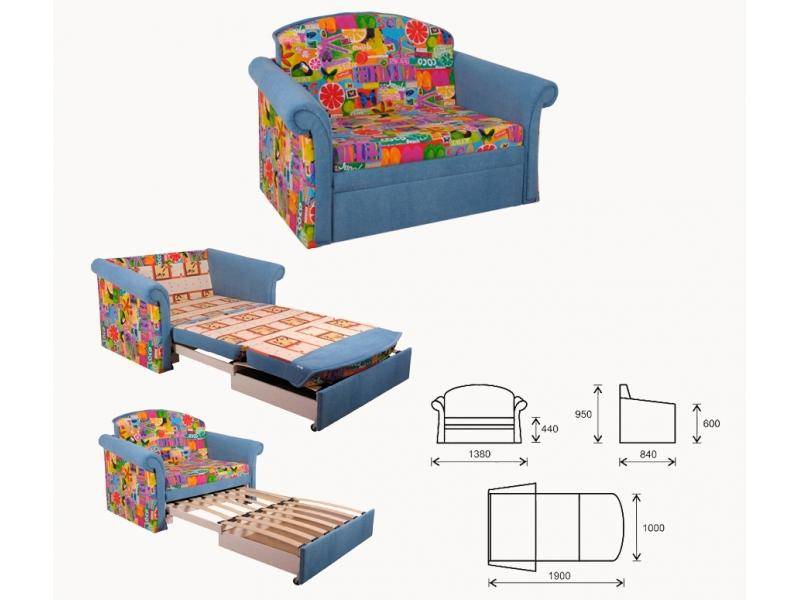 диван детский малютка в Благовещенске