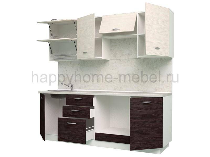 готовая прямая кухня life wood-1 2200 в Благовещенске