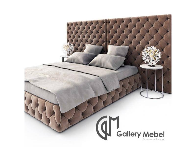 кровать с большим изголовьем letto gm 12 в Благовещенске