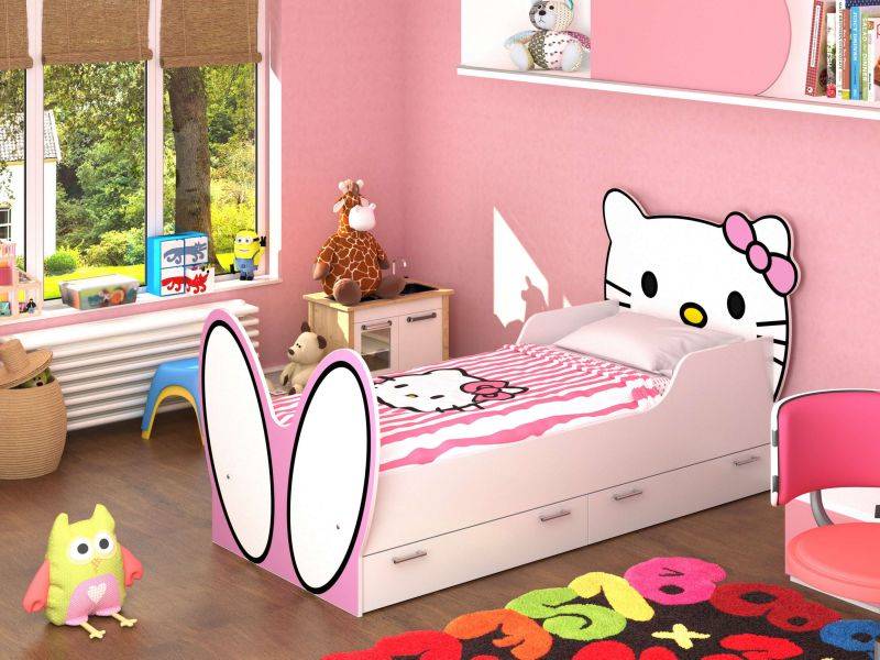 детская кровать hello kitty в Благовещенске