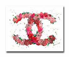 постер coco flowers a4 в Благовещенске