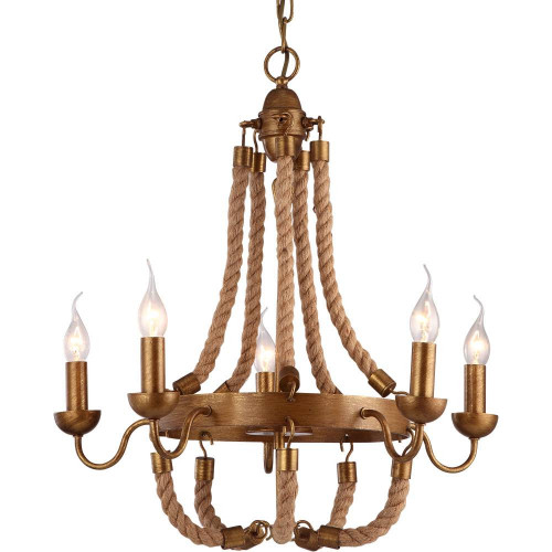 подвесная люстра arte lamp amaca a8957lm-5bz в Благовещенске