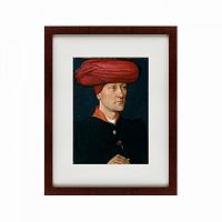 картина: portrait of a man in a turban, second quarter 15th century в Благовещенске
