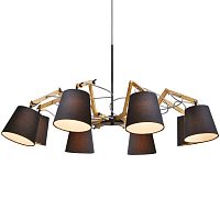 подвесная люстра arte lamp pinoccio a5700lm-8bk в Благовещенске