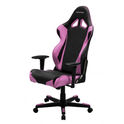 кресло геймерское dxracer racing черно-розовое в Благовещенске