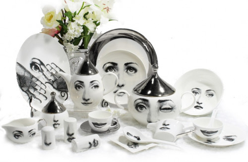 столовый сервиз пьеро форназетти silver faces в Благовещенске