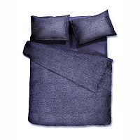 комплект постельного белья decoflux сатин евро indigo dots в Благовещенске