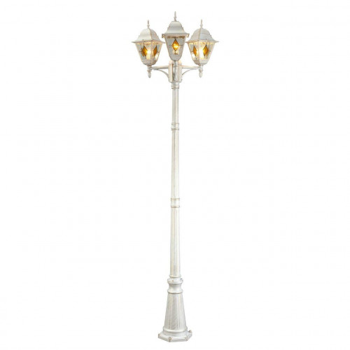 садово-парковый светильник arte lamp berlin a1017pa-3wg в Благовещенске
