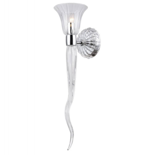 бра crystal lux linda ap1 chrome в Благовещенске