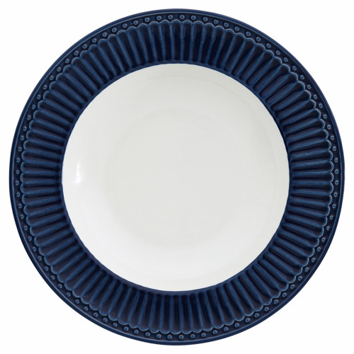 глубокая тарелка alice dark blue в Благовещенске