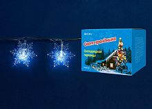 светодиодная гирлянда «снежинки-1» 700см (07930) uniel uld-s0700-050/dta white ip20 snowflakes-1 в Благовещенске