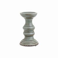 подсвечник серый фигурный grey, 18,5 см в Благовещенске