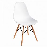 стул деревянный eames pc-015 white в Благовещенске