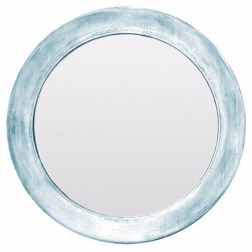 зеркало круглое голубое window blue в Благовещенске