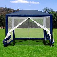 садовый шатер с сеткой лира-3 blue (2х3) в Благовещенске