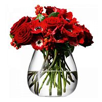 ваза округлая низкая flower 17 см в Благовещенске