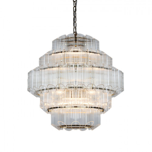 люстра vittoria 10a clear от delight collection прозрачная в Благовещенске