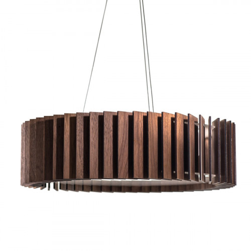 люстра ротор шпон ореха d45 коричневая в Благовещенске