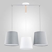 подвесная люстра tk lighting 1279 balance серая в Благовещенске