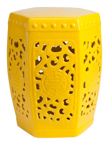 керамический столик-табурет design stool yellow в Благовещенске