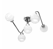 потолочная люстра idlamp agostina 361/5a-whitechrome в Благовещенске