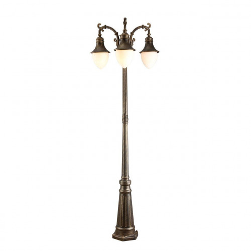 садово-парковый светильник arte lamp vienna a1317pa-3bn в Благовещенске