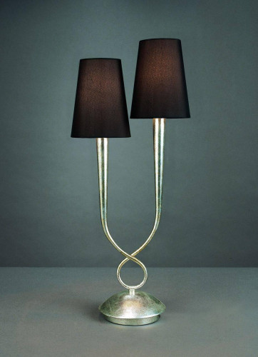 настольная лампа mantra paola painted silver 3536 в Благовещенске