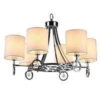 люстра km0843p-6 от delight collection белая/ хром в Благовещенске