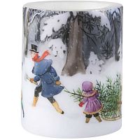 свеча большая elsa beskow рождественское дерево, 12х10 см в Благовещенске