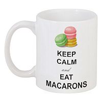 кружка с рисунком macarons в Благовещенске