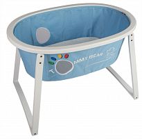 люлька белая с голубой колыбелью sleep up в Благовещенске