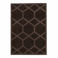 ковер ashton cocoa coffe 120x170 коричневый в Благовещенске