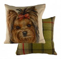 подушка с принтом waggydogs yorkie в Благовещенске