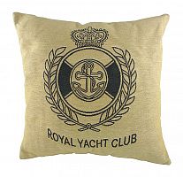 подушка с гербом королевского royal yacht club в Благовещенске