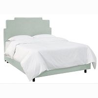 кровать двуспальная 160x200 зеленая paxton bed mint в Благовещенске