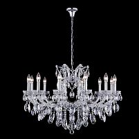 подвесная люстра crystal lux hollywood sp12 chrome в Благовещенске