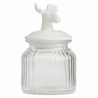 декоративная банка с крышкой deer маленькая в Благовещенске