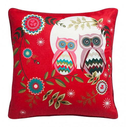 подушка с совами owl's party в Благовещенске