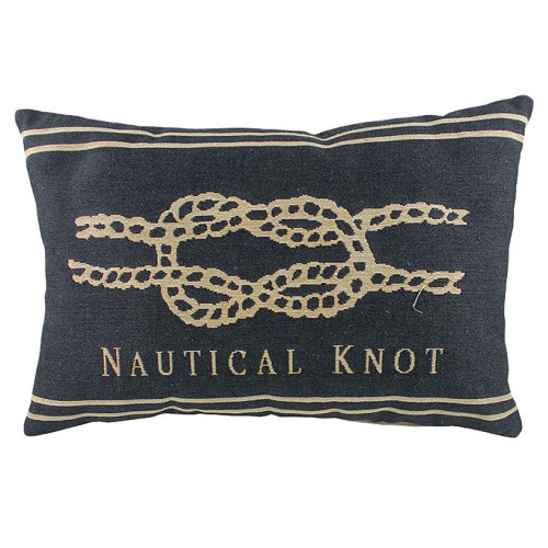 подушка с морским узлом nautical knot denim в Благовещенске