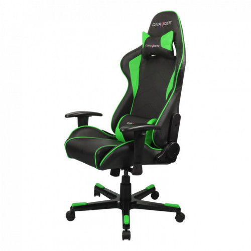 кресло геймерское dxracer черно-зеленое в Благовещенске