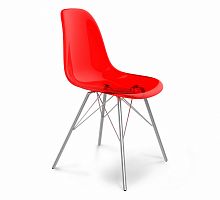 стул dsr красный s37 (eames style) в Благовещенске