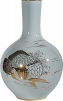 ваза настольная goldfish blue в Благовещенске