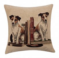 подушка с джек-рассел терьерами bookends jack russell в Благовещенске