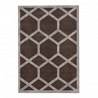 ковер ashton cocoa 150x220 коричневый в Благовещенске