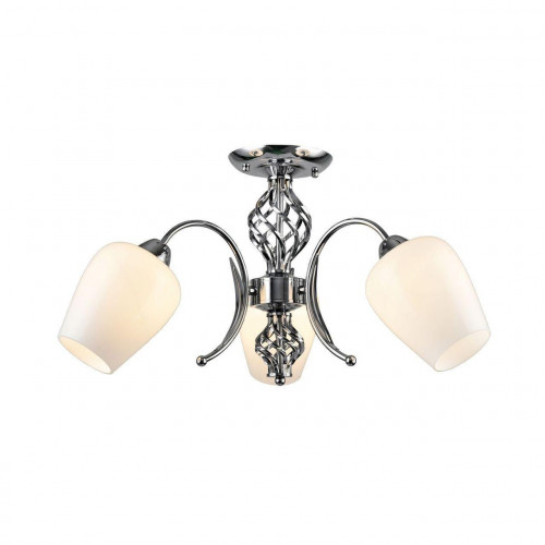 потолочная люстра arte lamp a1608pl-3cc белая в Благовещенске