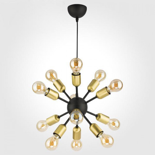 подвесная люстра tk lighting 1469 estrella black в Благовещенске