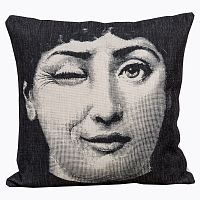 арт-подушка намек fornasetti в Благовещенске