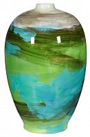 ваза настольная onyx coast turquoise в Благовещенске